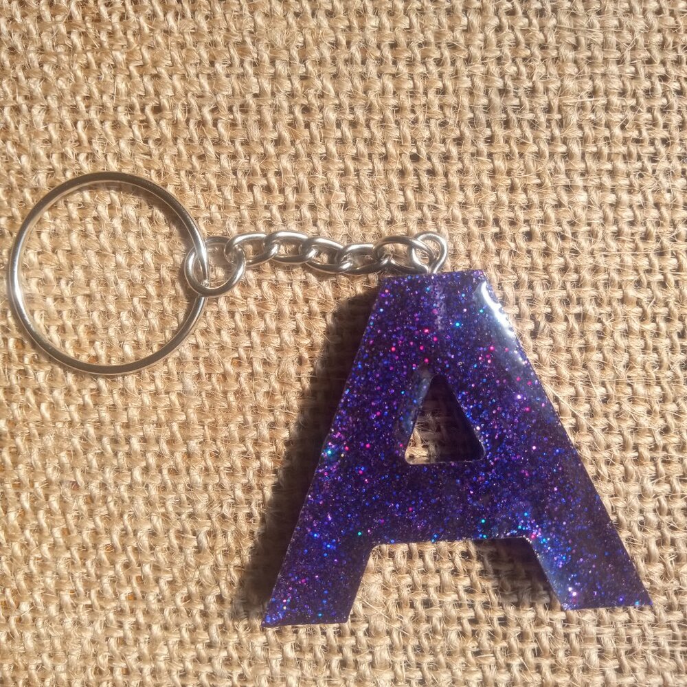 Letter Keychain - Picture 2 of 2